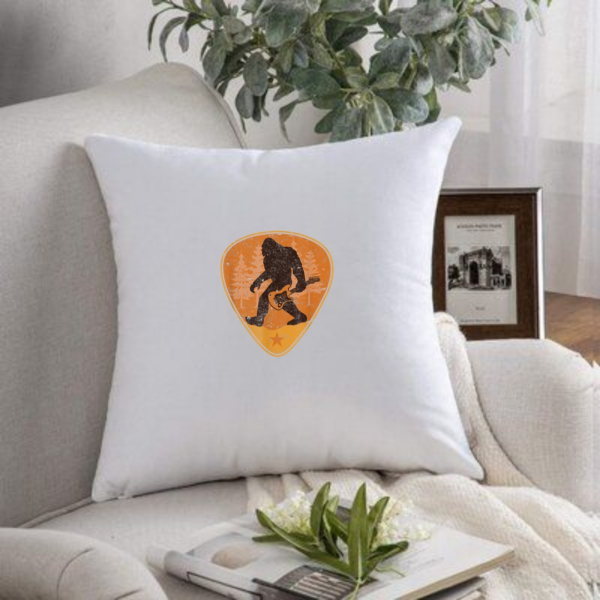 Bigfoot Guitar Sasquatch Yeti Shirt Guitarist Music Men Tee Pillows - Image 3